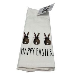 Rae Dunn Happy Easter Kitchen Towels Set of 2